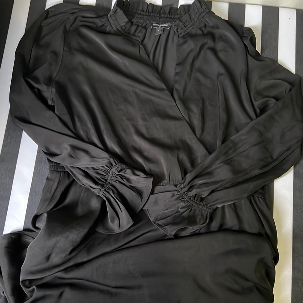 Banana republic faux wrap dress